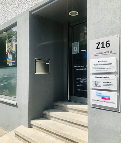 FDP-Wahlkreisbüro Niko Reith MdL