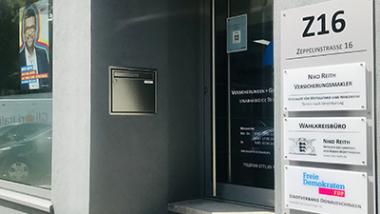 FDP-Wahlkreisbüro Niko Reith MdL